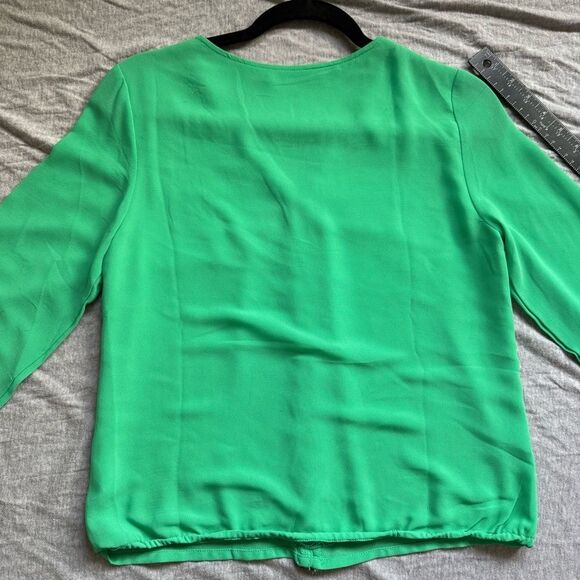 Sz Small Naked Zebra Long Sleeve Rhinestone Silver Beaded Going out top - Picture 7 of 11